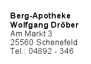 Berg-Apotheke Wolfgang Drber