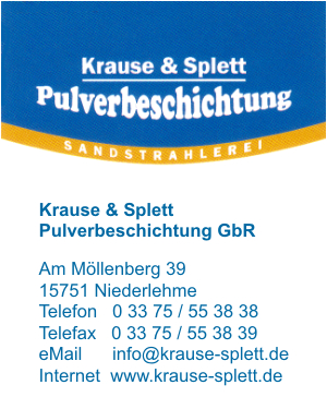 Krause & Splett Pulverbeschichtung GbR