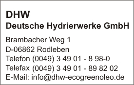 DHW Deutsche Hydrierwerke GmbH
