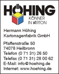 Hhing Kartonagenfabrik GmbH, Hermann