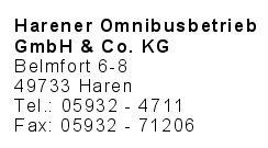 Harener Omnibusbetrieb GmbH & Co. KG