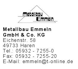 Metallbau Emmeln GmbH & Co. KG
