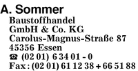 Sommer GmbH & Co. KG, A.