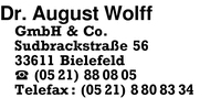 Wolff GmbH & Co., Dr. August