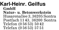 Geilfus GmbH, Karl-Heinrich