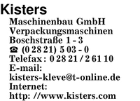 Kisters Maschinenbau GmbH