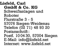 Lixfeld GmbH & Co KG, Carl