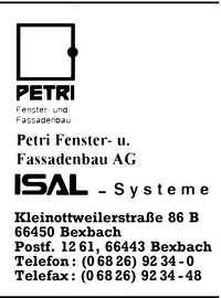 Petri Fenster- und Fassadenbau AG