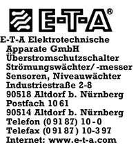 Eta Elektronische Apparate GmbH