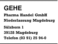 Gehe Pharma Handel GmbH