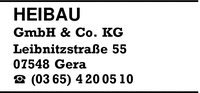 HEIBAU GmbH & Co. KG