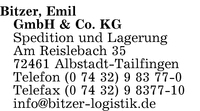 Bitzer GmbH & Co. KG, Emil