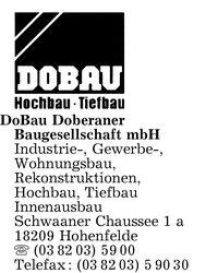 Dobau Hochbau-Tiefbau