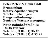 Zelck & Sohn GbR, Peter