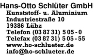 Schlter GmbH, Hans-Otto
