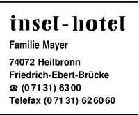 Insel-Hotel Familie Mayer