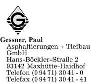 Gessner GmbH, Paul