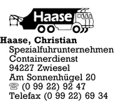 Haase, Christian