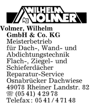 Volmer GmbH & Co. KG, Wilhelm