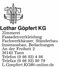 Gpfert KG, Lothar