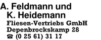 Feldmann, K. & A. Heidemann