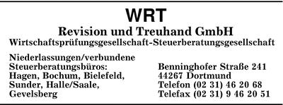 WRT Revision & Treuhand GmbH