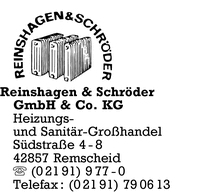 Reinshagen & Schrder GmbH + Co. KG