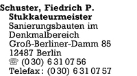 Schuster, Friedrich P.