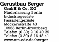 Gerstbau Berger GmbH & Co. KG