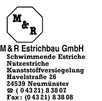 M & R Estrichbau GmbH