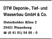 DTW Deponie-,Tief- und Wasserbau GmbH & Co.