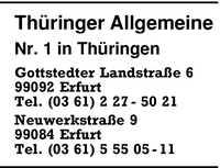 Thringer Allgemeine