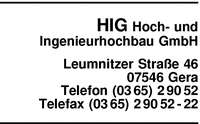 HIG Hoch- und Ingenieurbau GmbH