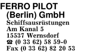 FERRO PILOT (Berlin) GmbH