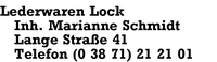 Lederwaren Lock, Inh. Marianne Schmidt