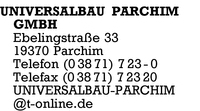 Universalbau Parchim GmbH