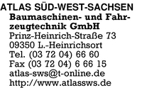 ATLAS SD-WEST-SACHSEN Baumaschinen und Fahrzeugtechnik GmbH