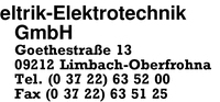 Eltrik-Elektrotechnik GmbH