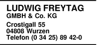 Freytag, Ludwig, GmbH & Co. KG