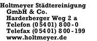 Holtmeyer Stdtereinigung GmbH & Co.