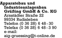 Apparate- und Industrieanlagenbau Gring GmbH & Co. KG