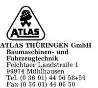 Atlas Thringen Baumaschinen- und Fahrzeugtechnik GmbH