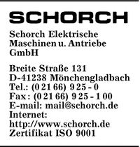 Schorch Elektrische Maschinen und Antriebe GmbH