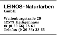 Leinos-Naturfarben GmbH