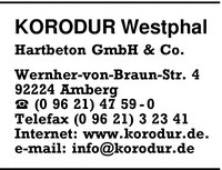 Korodur-Westphal-Hartbeton GmbH u. Co.