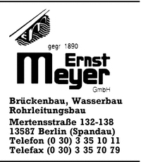 Meyer, Ernst, GmbH