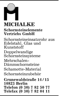 Michalke Schornsteinelemente Vertriebs GmbH