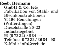 Reeb GmbH & Co. KG, Hermann