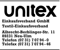 Unitex Einkaufsverband GmbH