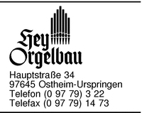 Hey Orgelbau